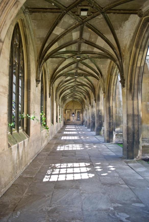 St Johns College colonnade