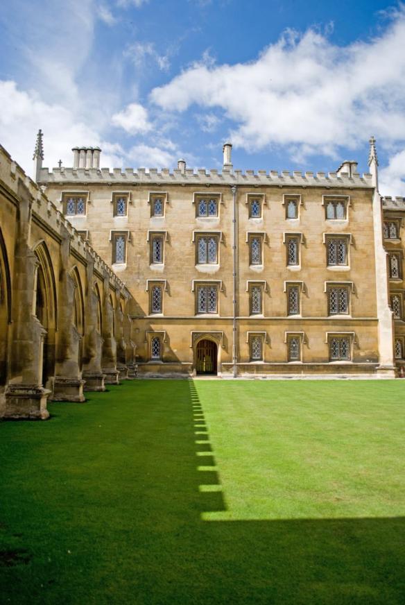 St Johns College courtyard