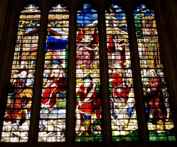 Kings college Stained Glass