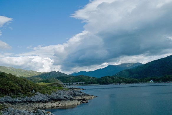 A view across Loch Nam Uamh near Arisaig A view across Loch Nam Uamh near Arisaig