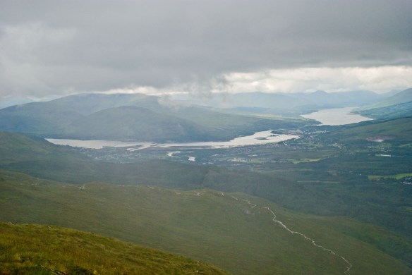 View towards Fort William View towards Fort William