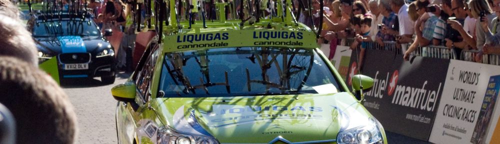 Team Liquigas – Cannondale vehicle