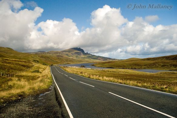 The road to Storr