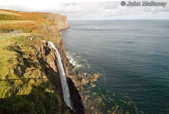 Kilt rock waterfall
