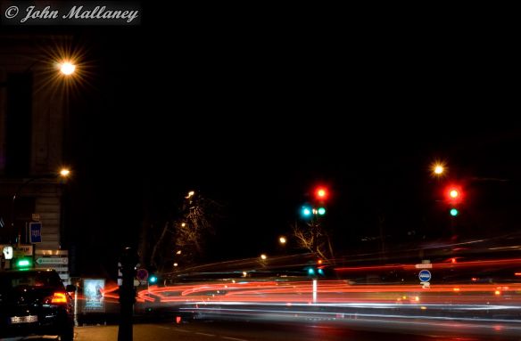 Paris Light Trails