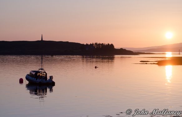 Sunset in Oban